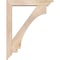 Ekena Millwork Imperial Traditional Smooth Bracket w/ Offset Brace, Douglas Fir, 5 1/2"W x 30"D x 38"H BKT0604X30X38IMP01SDF - alternate 4